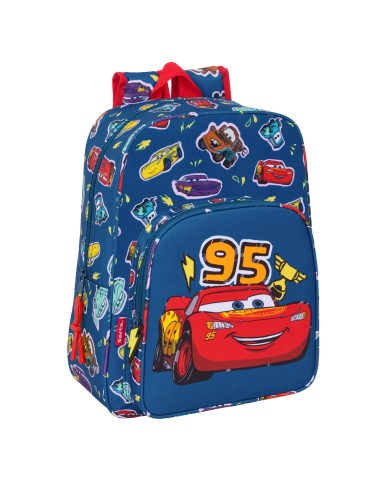 Zaino Scuola Cars Racing Blu Marino 27 x 33 x 10 cm Zaino Scuola Cars Racing Blu Marino 27 x 33 x 10 cm