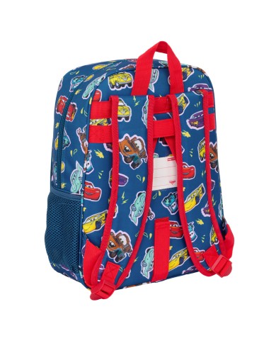 Zaino Scuola Cars Racing Blu Marino 27 x 33 x 10 cm Zaino Scuola Cars Racing Blu Marino 27 x 33 x 10 cm