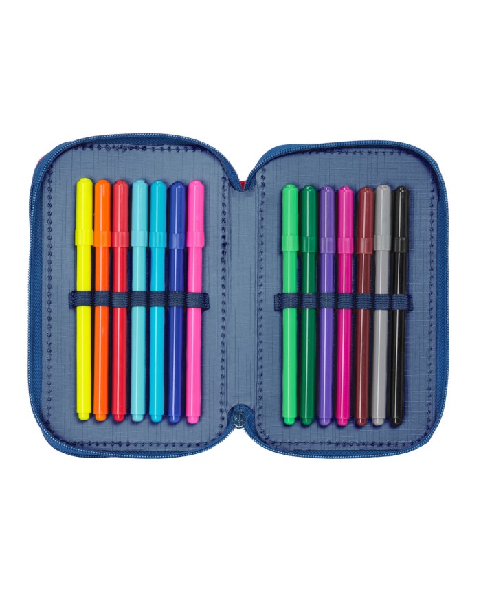 Astuccio Doppio Cars Racing Blu Marino 12.5 x 19.5 x 4 cm Astuccio Doppio 29 Pezzi Astuccio Doppio Cars Racing Blu Marino 12.5 x 19.5 x 4 cm Astuccio Doppio 29 Pezzi