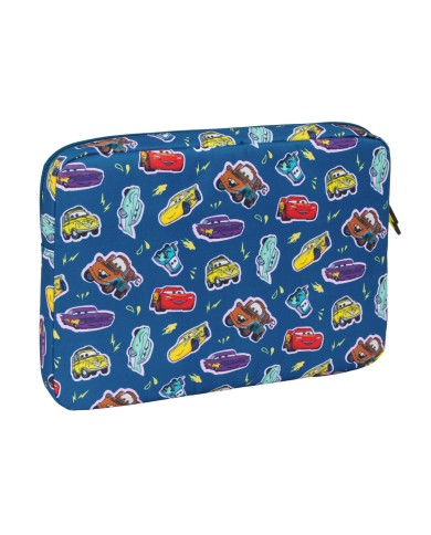 Custodia per Portatile Cars Racing Blu Marino 15,6'' 39,5 x 27,5 x 3,5 cm