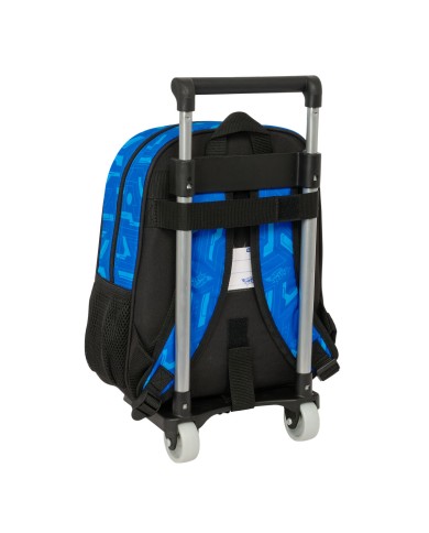 Trolley per la Scuola Hot Wheels Let's race Azzurro Nero 27 x 33 x 10 cm Trolley per la Scuola Hot Wheels Let's race Azzurro Nero 27 x 33 x 10 cm