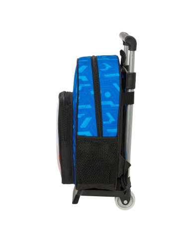 Trolley per la Scuola Hot Wheels Let's race Azzurro Nero 27 x 33 x 10 cm Trolley per la Scuola Hot Wheels Let's race Azzurro Nero 27 x 33 x 10 cm