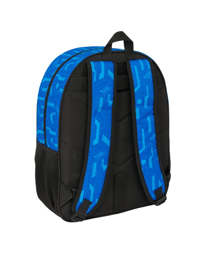 Zaino Scuola Hot Wheels Let's race Azzurro Nero 33 x 42 x 14 cm Zaino Scuola Hot Wheels Let's race Azzurro Nero 33 x 42 x 14 cm