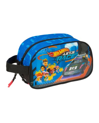 Necessaire da Viaggio Hot Wheels Let's race Azzurro Nero 26 x 15 x 12 cm Necessaire da Viaggio Hot Wheels Let's race Azzurro Nero 26 x 15 x 12 cm