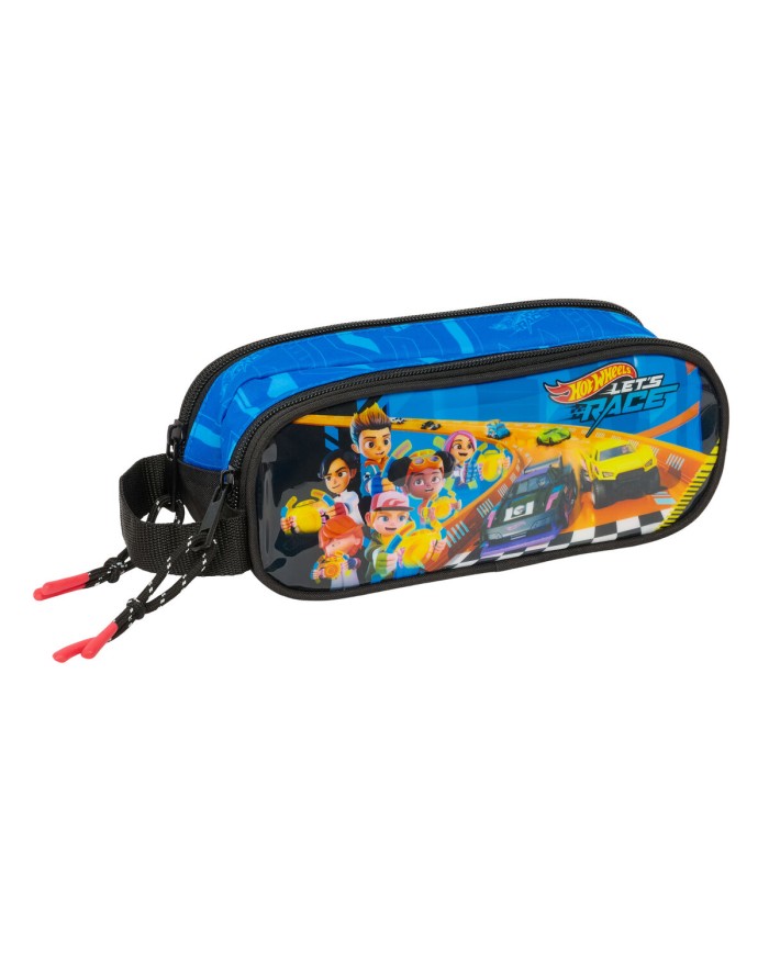Necessaire Hot Wheels Let's race Azzurro Nero 21 x 8 x 6 cm Necessaire Hot Wheels Let's race Azzurro Nero 21 x 8 x 6 cm
