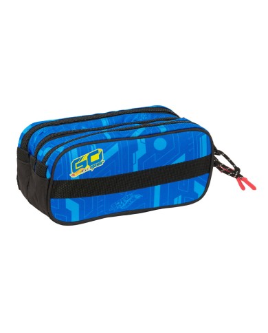 Portaoggetti Triplo Hot Wheels Let's race Azzurro Nero 21,5 x 10 x 8 cm Portaoggetti Triplo Hot Wheels Let's race Azzurro Nero 21,5 x 10 x 8 cm