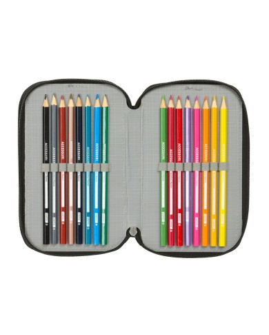 Plumier Triplo Hot Wheels Let's race Azzurro Nero 12,5 x 19,5 x 5,5 cm 37 Pezzi Plumier Triplo Hot Wheels Let's race Azzurro Nero 12,5 x 19,5 x 5,5 cm 37 Pezzi