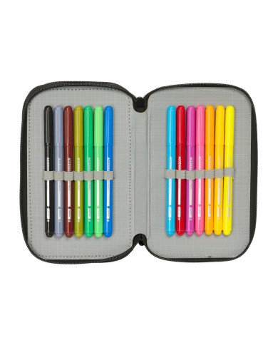 Plumier Triplo Hot Wheels Let's race Azzurro Nero 12,5 x 19,5 x 5,5 cm 37 Pezzi Plumier Triplo Hot Wheels Let's race Azzurro Nero 12,5 x 19,5 x 5,5 cm 37 Pezzi