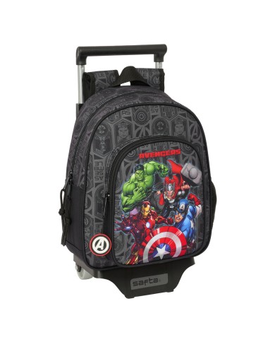 Trolley per la Scuola The Avengers Vendetta Nero 27 x 33 x 10 cm Trolley per la Scuola The Avengers Vendetta Nero 27 x 33 x 10 cm