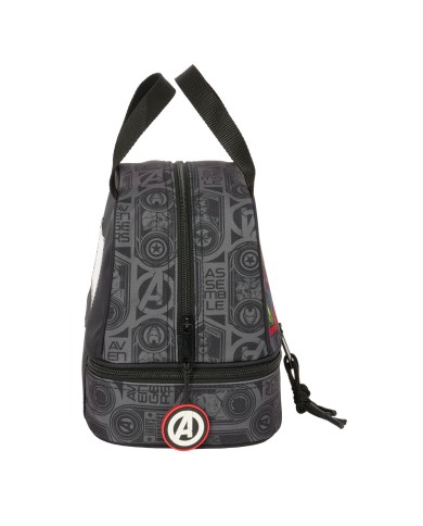 Portamerenda The Avengers Vendetta Nero 20 x 20 x 15 cm Portamerenda The Avengers Vendetta Nero 20 x 20 x 15 cm