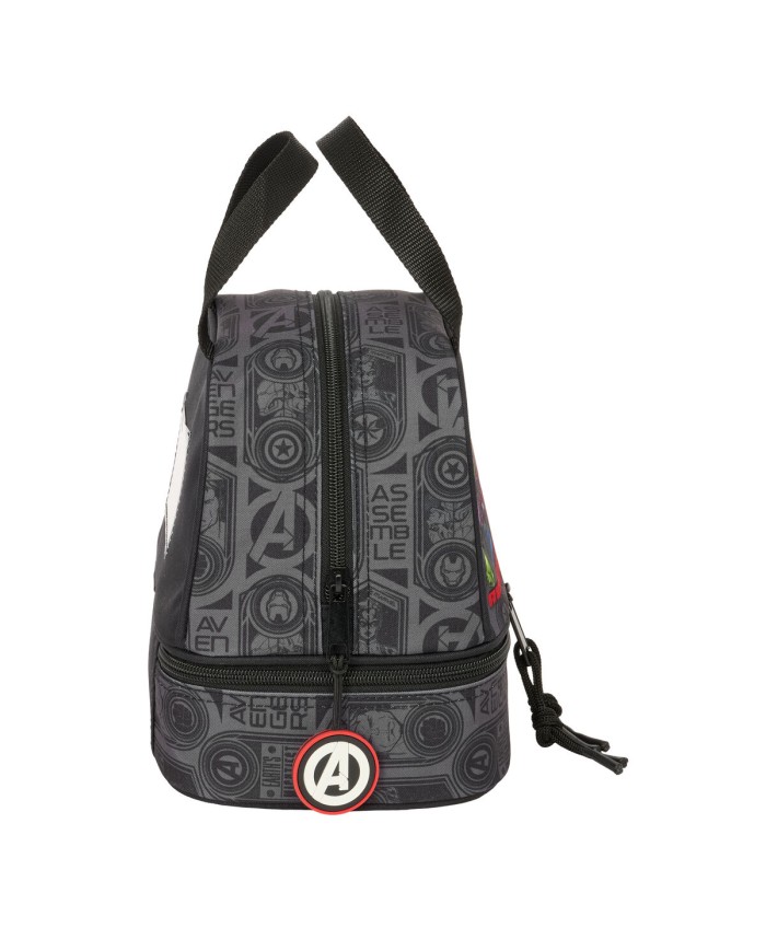 Portamerenda The Avengers Vendetta Nero 20 x 20 x 15 cm Portamerenda The Avengers Vendetta Nero 20 x 20 x 15 cm