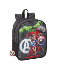 Trolley per la Scuola The Avengers Vendetta Nero 27 x 33 x 10 cm
