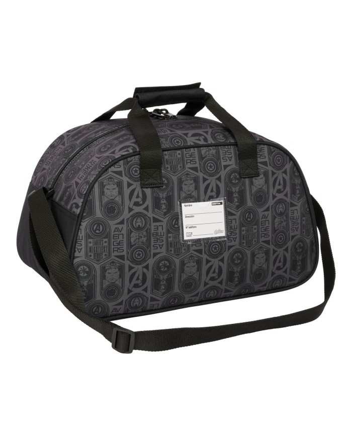 Borsa da Palestra The Avengers Vendetta Nero 40 x 24 x 23 cm