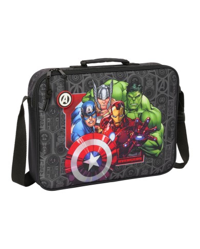 Borsa per la scuola The Avengers Vendetta Nero 38 x 28 x 6 cm Borsa per la scuola The Avengers Vendetta Nero 38 x 28 x 6 cm