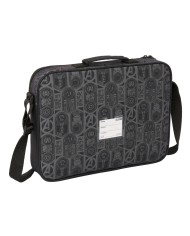 Borsa per la scuola The Avengers Vendetta Nero 38 x 28 x 6 cm