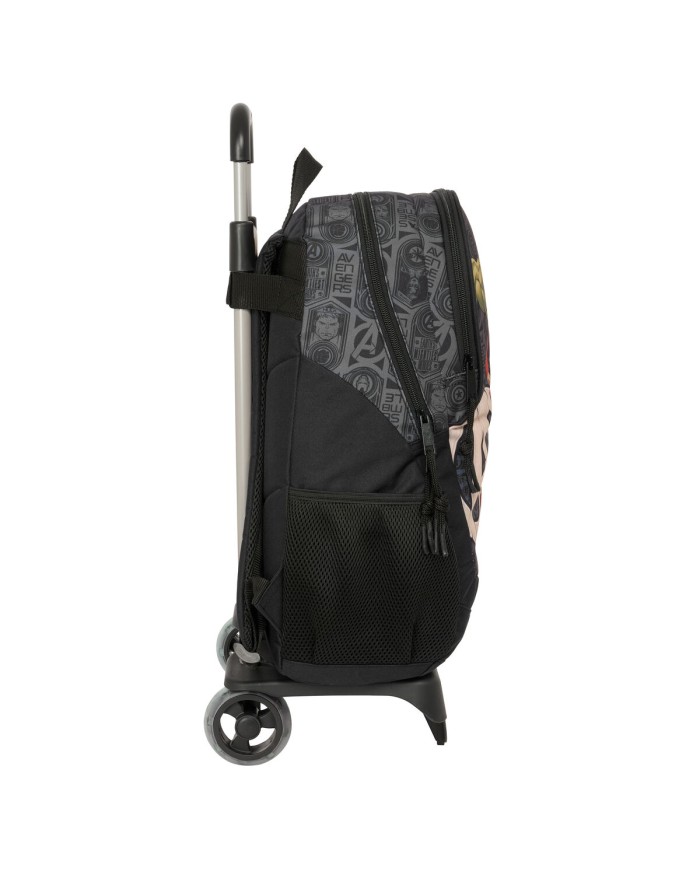 Trolley per la Scuola The Avengers Vendetta Nero 32 x 44 x 16 cm