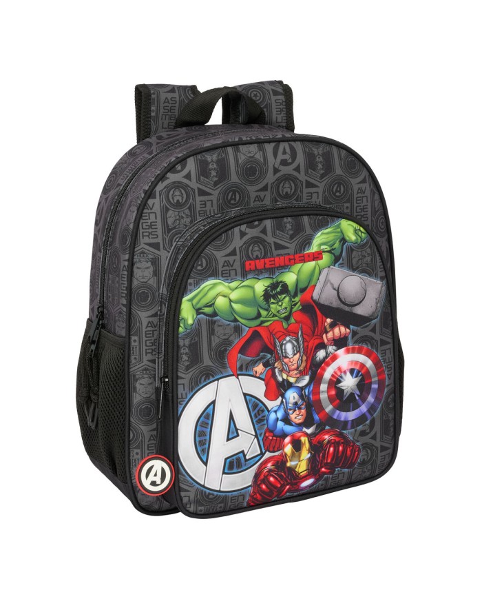 Zaino Scuola The Avengers Vendetta Nero 32 x 38 x 12 cm