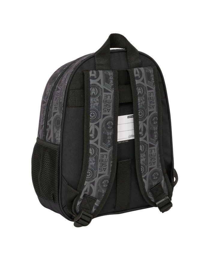 Zaino Scuola The Avengers Vendetta Nero 27 x 33 x 10 cm