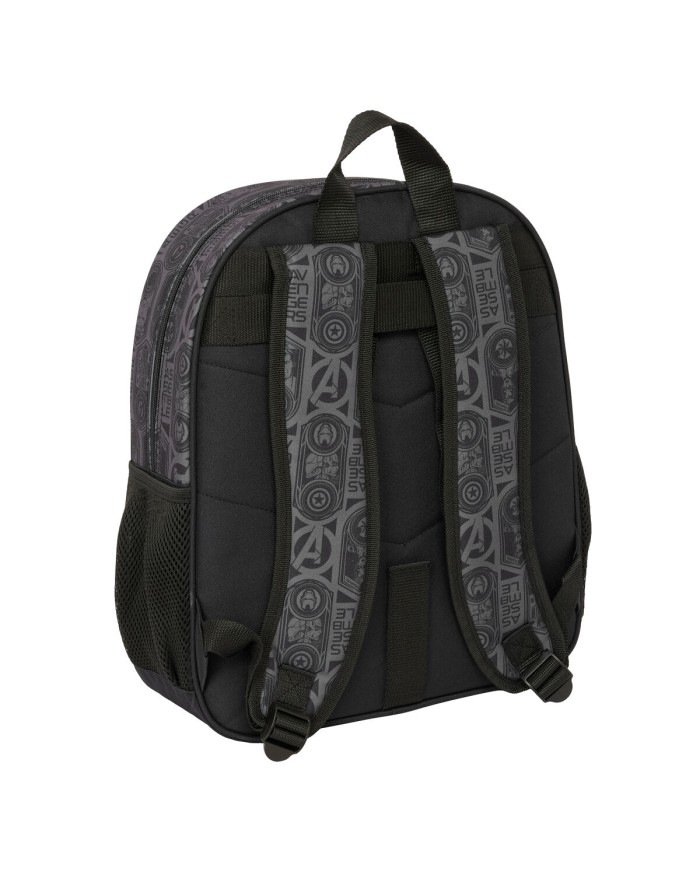 Zaino Scuola The Avengers Vendetta Nero 32 x 38 x 12 cm
