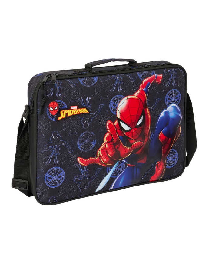 Borsa per la scuola Spider-Man Attack Nero 38 x 28 x 6 cm Borsa per la scuola Spider-Man Attack Nero 38 x 28 x 6 cm