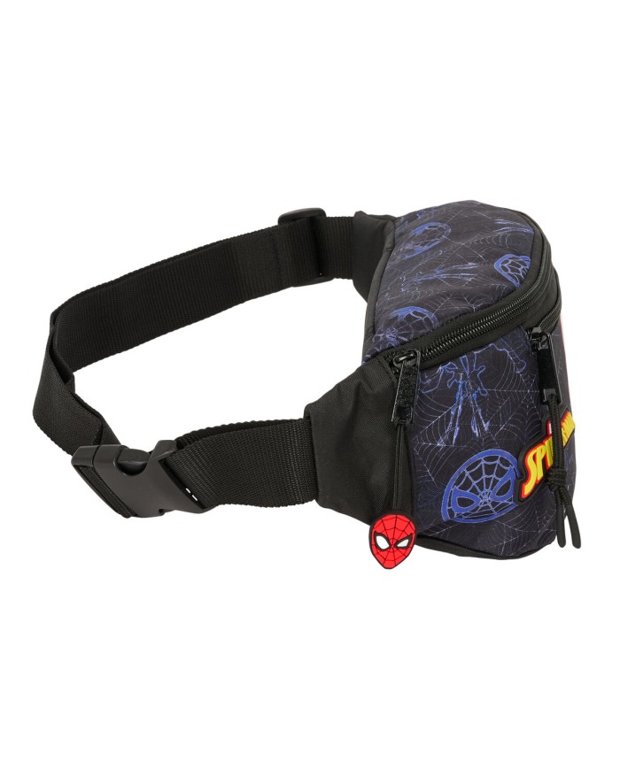 Marsupio Spider-Man Attack Nero 23 x 12 x 9 cm