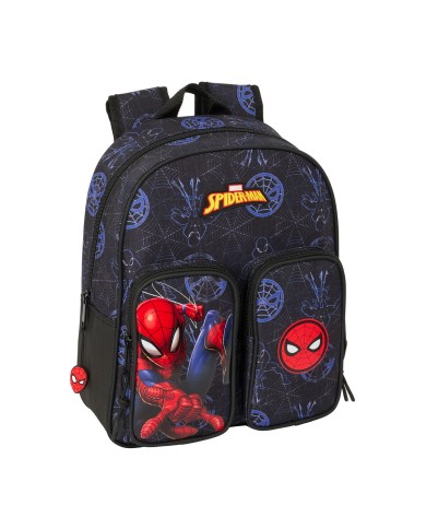 Zaino Scuola Spider-Man Attack Nero 27 x 33 x 10 cm Zaino Scuola Spider-Man Attack Nero 27 x 33 x 10 cm