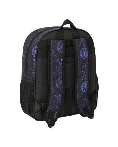 Zaino Scuola Spider-Man Attack Nero 32 x 38 x 12 cm Zaino Scuola Spider-Man Attack Nero 32 x 38 x 12 cm