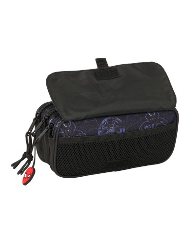 Portaoggetti Triplo Spider-Man Attack Nero 21,5 x 10 x 8 cm Portaoggetti Triplo Spider-Man Attack Nero 21,5 x 10 x 8 cm