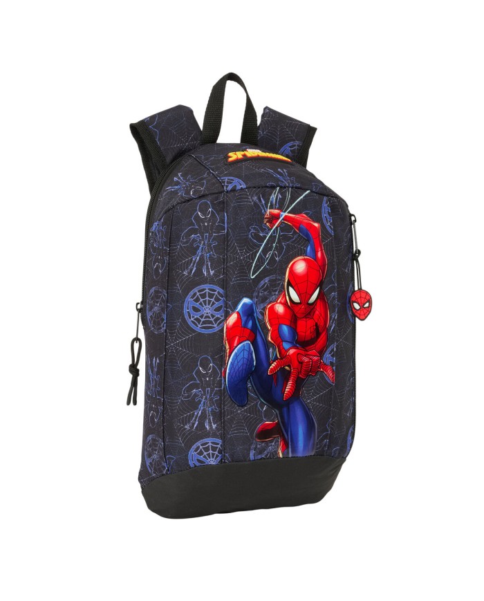 Zaino Casual Spider-Man Attack Nero 22 x 39 x 10 cm
