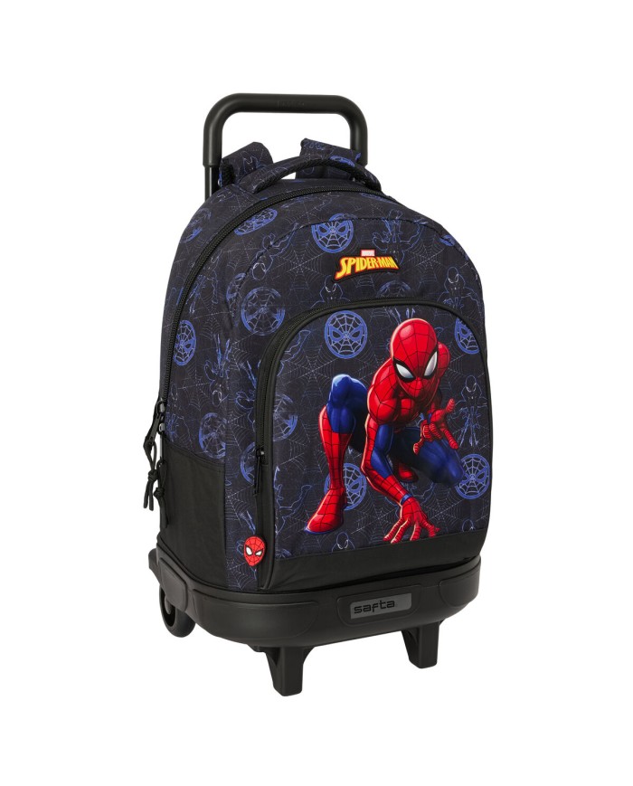 Trolley per la Scuola Spider-Man Attack Nero 33 x 45 x 22 cm Trolley per la Scuola Spider-Man Attack Nero 33 x 45 x 22 cm