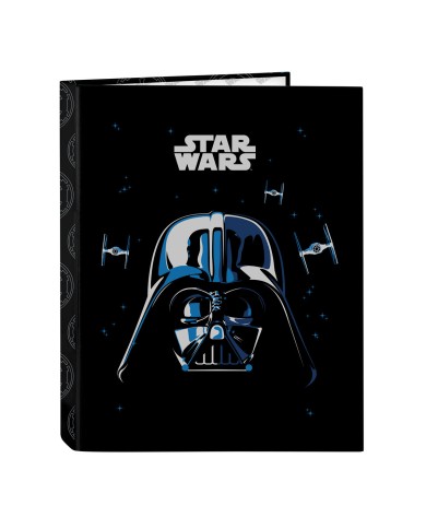 Raccoglitore ad anelli Star Wars Rebellion Nero A4 26.5 x 33 x 4 cm