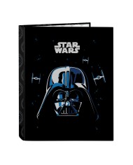Raccoglitore ad anelli Star Wars Rebellion Nero A4 26 x 33.5 x 2.5 cm