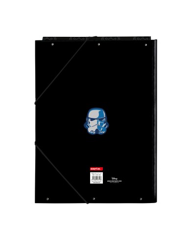 Raccoglitore ad anelli Star Wars Rebellion Nero A4 26 x 33.5 x 2.5 cm