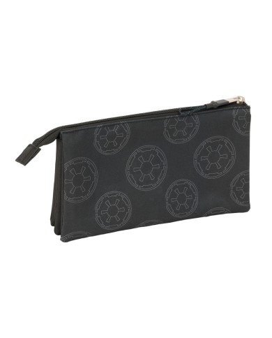 Portaoggetti Triplo Star Wars Rebellion Nero 22 x 12 x 3 cm Portaoggetti Triplo Star Wars Rebellion Nero 22 x 12 x 3 cm