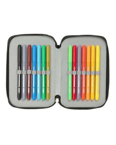 Astuccio Doppio Star Wars Rebellion Nero 12.5 x 19.5 x 4 cm Astuccio Doppio 29 Pezzi Astuccio Doppio Star Wars Rebellion Nero 12.5 x 19.5 x 4 cm Astuccio Doppio 29 Pezzi