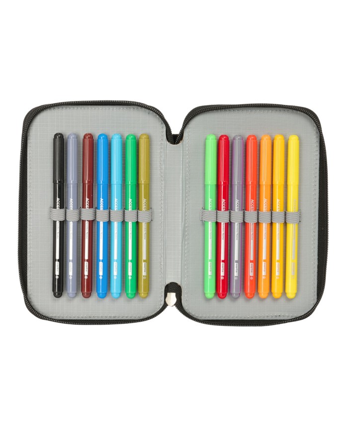 Astuccio Doppio Star Wars Rebellion Nero 12.5 x 19.5 x 4 cm Astuccio Doppio 29 Pezzi Astuccio Doppio Star Wars Rebellion Nero 12.5 x 19.5 x 4 cm Astuccio Doppio 29 Pezzi