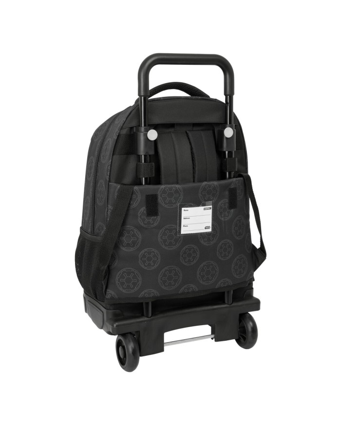 Trolley per la Scuola Star Wars Rebellion Nero 33 x 45 x 22 cm Trolley per la Scuola Star Wars Rebellion Nero 33 x 45 x 22 cm