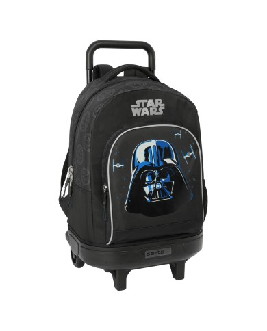 Trolley per la Scuola Star Wars Rebellion Nero 33 x 45 x 22 cm Trolley per la Scuola Star Wars Rebellion Nero 33 x 45 x 22 cm