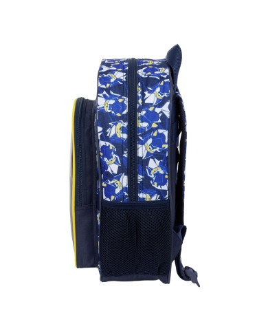 Zaino Scuola Sonic City Azzurro 26 x 34 x 11 cm