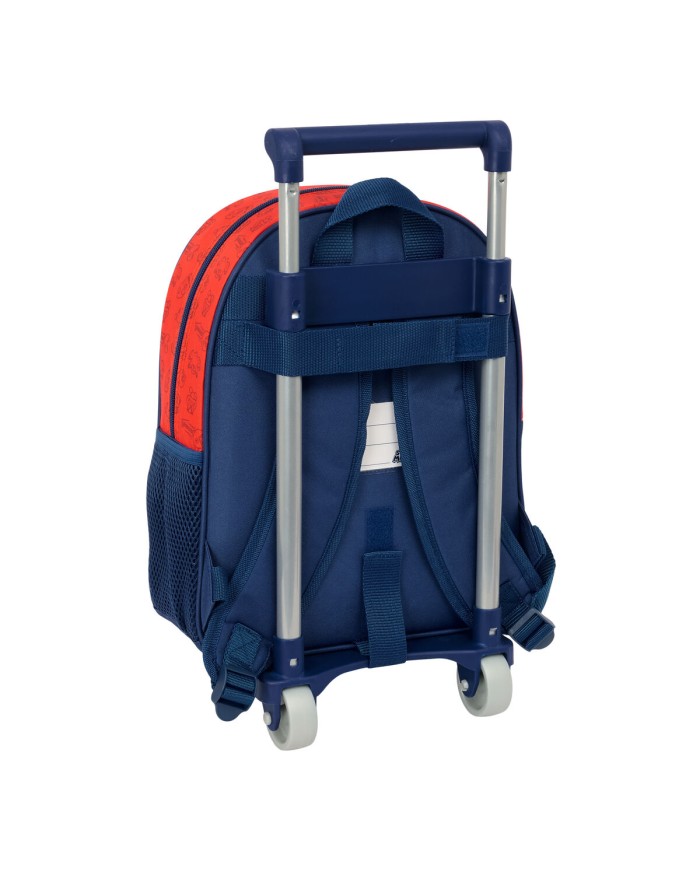 Trolley per la Scuola Super Mario Trick Rosso Blu scuro 28 x 34 x 10 cm Trolley per la Scuola Super Mario Trick Rosso Blu scuro 28 x 34 x 10 cm
