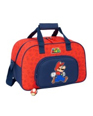 Borsa da Palestra Super Mario Trick Rosso Blu scuro 40 x 24 x 23 cm