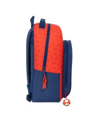 Zaino Scuola Super Mario Trick Rosso Blu scuro 32 x 42 x 15 cm Zaino Scuola Super Mario Trick Rosso Blu scuro 32 x 42 x 15 cm