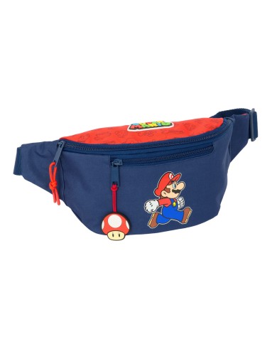 Marsupio Super Mario Trick Rosso Blu scuro 23 x 12 x 9 cm Marsupio Super Mario Trick Rosso Blu scuro 23 x 12 x 9 cm
