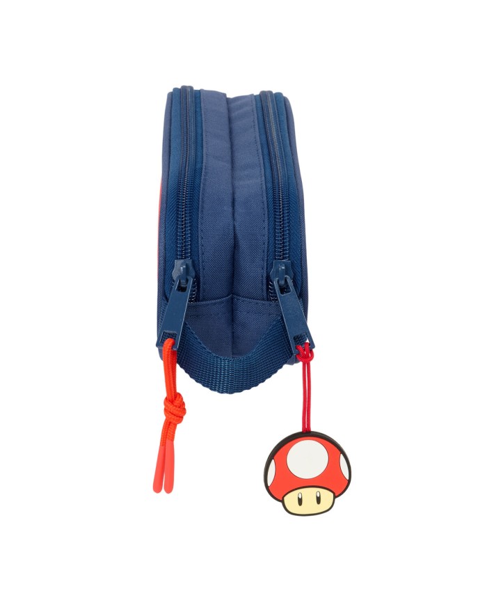 Portaoggetti Doppio Super Mario Trick Rosso Blu scuro 21 x 8 x 6 cm
