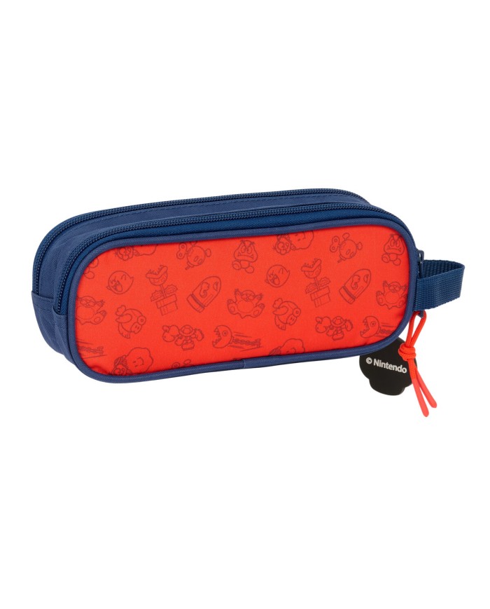 Portaoggetti Doppio Super Mario Trick Rosso Blu scuro 21 x 8 x 6 cm