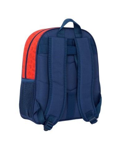 Zaino Scuola Super Mario Trick Rosso Blu scuro 32 x 38 x 12 cm Zaino Scuola Super Mario Trick Rosso Blu scuro 32 x 38 x 12 cm