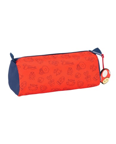 Necessaire Super Mario Trick Rosso Blu scuro 21 x 8 x 7 cm Necessaire Super Mario Trick Rosso Blu scuro 21 x 8 x 7 cm