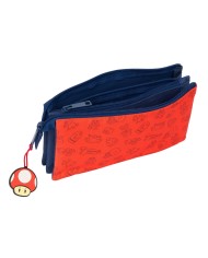 Portaoggetti Triplo Super Mario Trick Rosso Blu scuro 22 x 12 x 3 cm Portaoggetti Triplo Super Mario Trick Rosso Blu scuro 22 x 12 x 3 cm