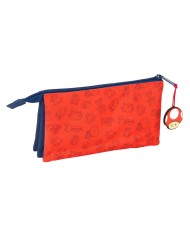 Portaoggetti Triplo Super Mario Trick Rosso Blu scuro 22 x 12 x 3 cm Portaoggetti Triplo Super Mario Trick Rosso Blu scuro 22 x 12 x 3 cm