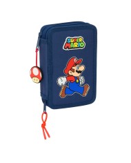 Necessaire Super Mario Trick Rosso Blu scuro 12.5 x 19.5 x 4 cm 29 Pezzi Necessaire Super Mario Trick Rosso Blu scuro 12.5 x 19.5 x 4 cm 29 Pezzi